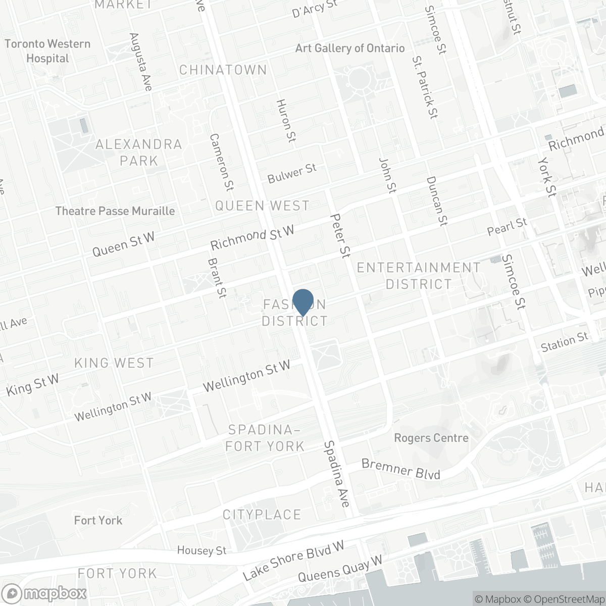 1204 - 438 KING STREET W, Toronto, Ontario M5V 3T9